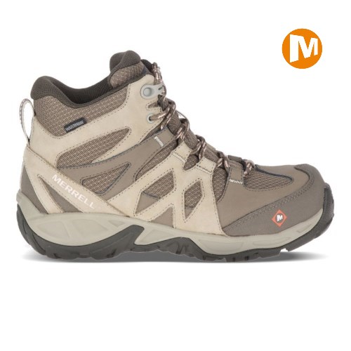 Botas de Seguridad Merrell Siren Mid Waterproof Alloy Toe Mujer MX.Y.BUW